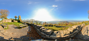 Kugelpanorama
                                                    auf der Kssaburg