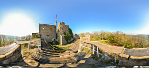 Kugelpanorama
                                                    auf der Kssaburg