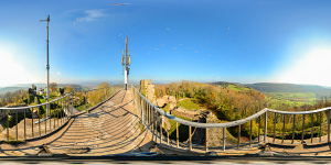 Kugelpanorama
                                                    auf der Kssaburg