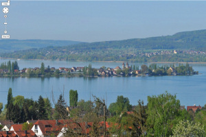 Die Insel Reichenau im
                                          Untersee des Bodensee