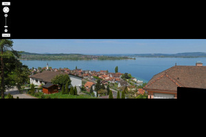 Blick von Berlingen auf
                                          Hri und Untersee