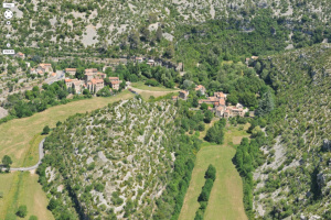 Blick
                                          in den Cirque de Navacelles