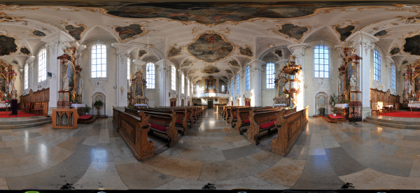 Kugelpanorama Hilzingen
                                            Kirche 'St. Peter und Paul'