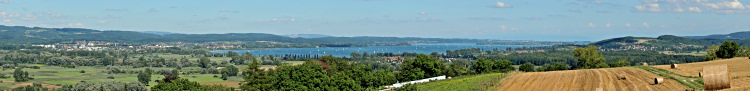 Der Untersee vom
                                          Galgenberg aus