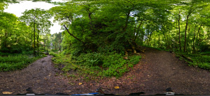 Kugelpanorama in
                                                  der Gauchachschlucht
                                                  zwischen Burgmhle und
                                                  Balgenbchl