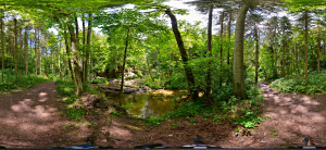 Kugelpanorama
                                                    in der
                                                    Gauchachschlucht
                                                    zwischen Burgmhle
                                                    und Balgenbchl