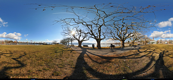 Kugelpanorama
                                            Radolfzell Hafenmole Winter