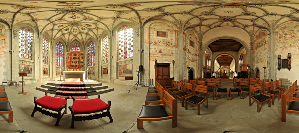 Kugelpanorama Chor
                                            Reichenau Mnster 'St. Maria
                                            und Markus' - UNESCO
                                            Welterbesttte