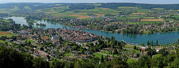 Stein am Rhein von
                                          Hohenklingen aus