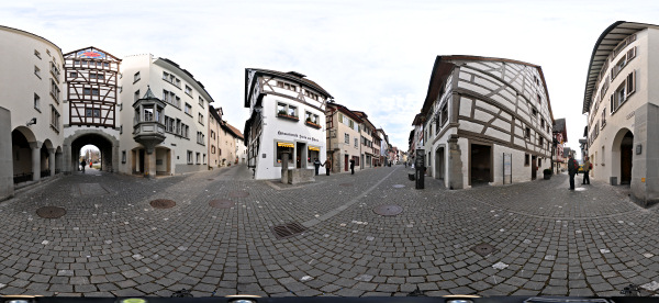 Kugelpanorama Stein am
                                            Rhein Historische Altstadt