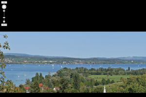 Blick von oberhalb
                                          Wallhausen ber den
                                          berlingersee des Bodensee